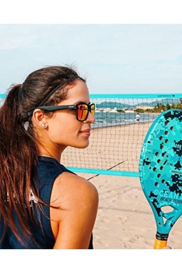 DUBERY D518 Lunettes de soleil polarisées pour homme Orange, Orange