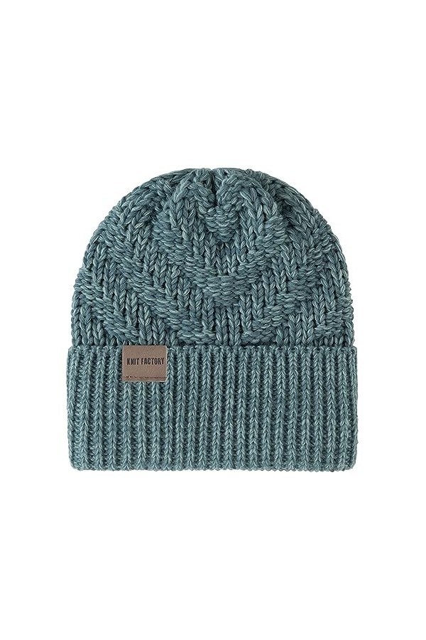 Knit Factory - Sally Bonnet - Laurel/Stone Green - One Size