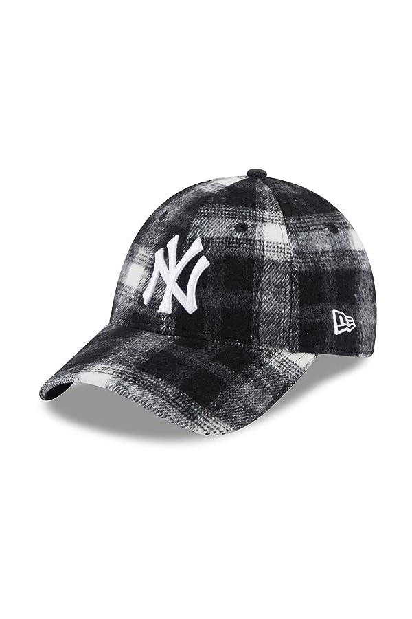 New Era 9Forty Femme Cap - Plaid New York Yankees Noir
