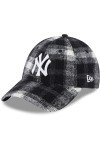 New Era 9Forty Femme Cap - Plaid New York Yankees Noir