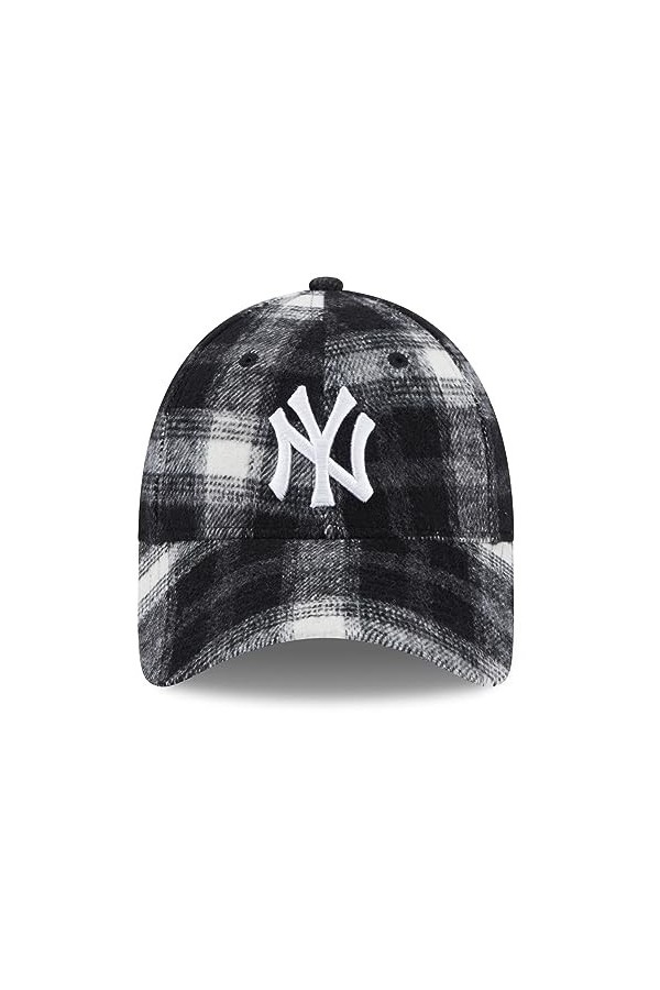 New Era 9Forty Femme Cap - Plaid New York Yankees Noir