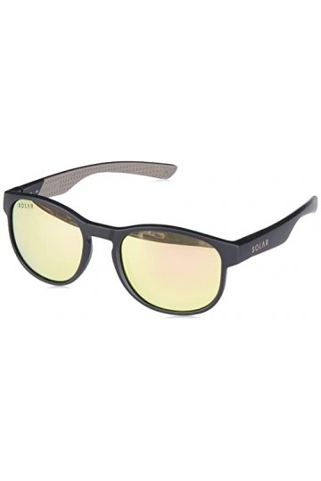 Solar Cross Lunettes de Soleil, Noir Mat, M Femme