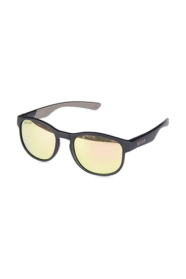 Solar Cross Lunettes de Soleil, Noir Mat, M Femme