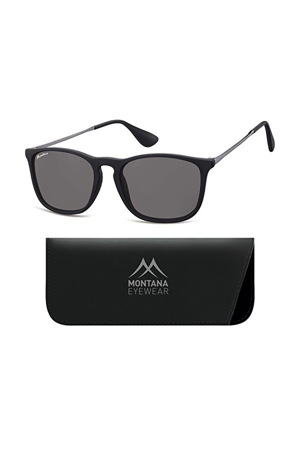 Montana S34 Lunettes de Soleil, Noir, 54 Unisex