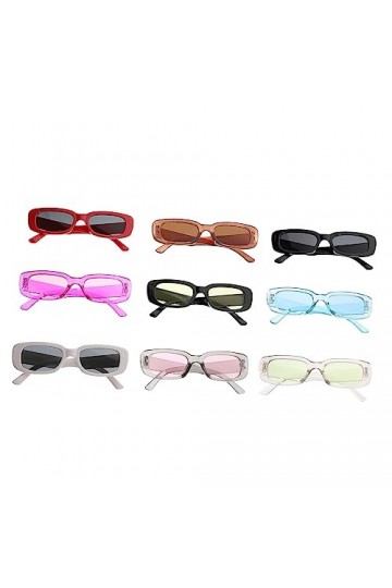 Toddmomy 9Pcs Lunettes De Soleil Lunettes De Mode Rétro Pour Femmes Lunettes Surdimensionnées Pour Femmes Lunettes De Soleil 