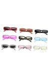 Toddmomy 9Pcs Lunettes De Soleil Lunettes De Mode Rétro Pour Femmes Lunettes Surdimensionnées Pour Femmes Lunettes De Soleil 