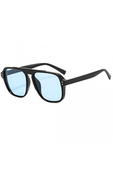 Lunettes de Soleil de Vacances en Plein air à Grand Cadre for Hommes et Femmes, Lunettes de Soleil UV400 Tendance for Banlieu