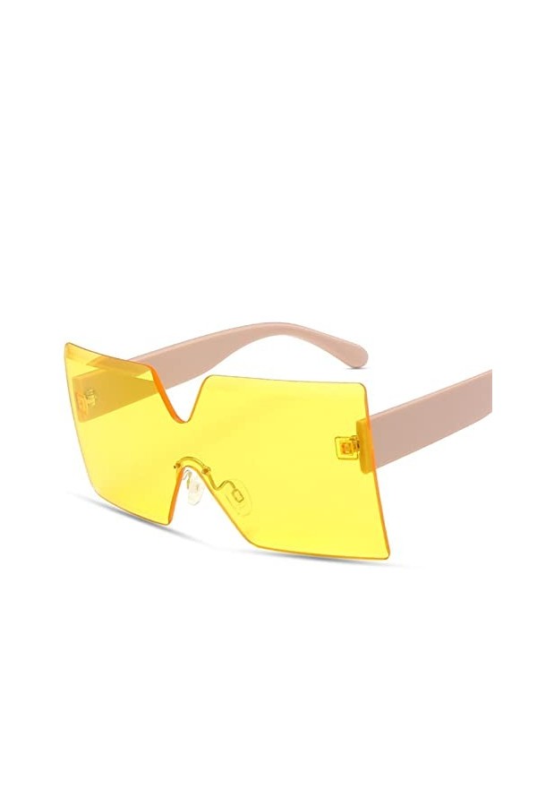 Lunettes de soleil à grand cadre for vacances en plein air, for hommes et femmes, for la plage, la conduite, les déplacements