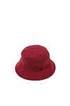 ESPRIT 092EA1P302 Chapeau, 600/rouge Bordeaux, Taille S Femme