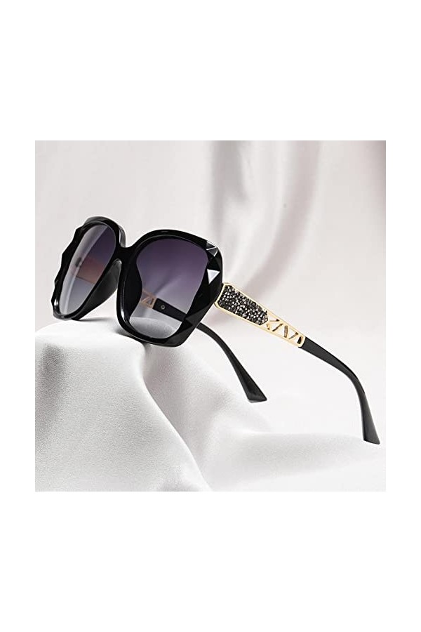 SARGE Grande boîte Lunettes de Soleil polarisées édition Han marée Femme&nbsp;&nbsp;&nbsp;Web célébrité Lunettes de Soleil Conduite Lunettes