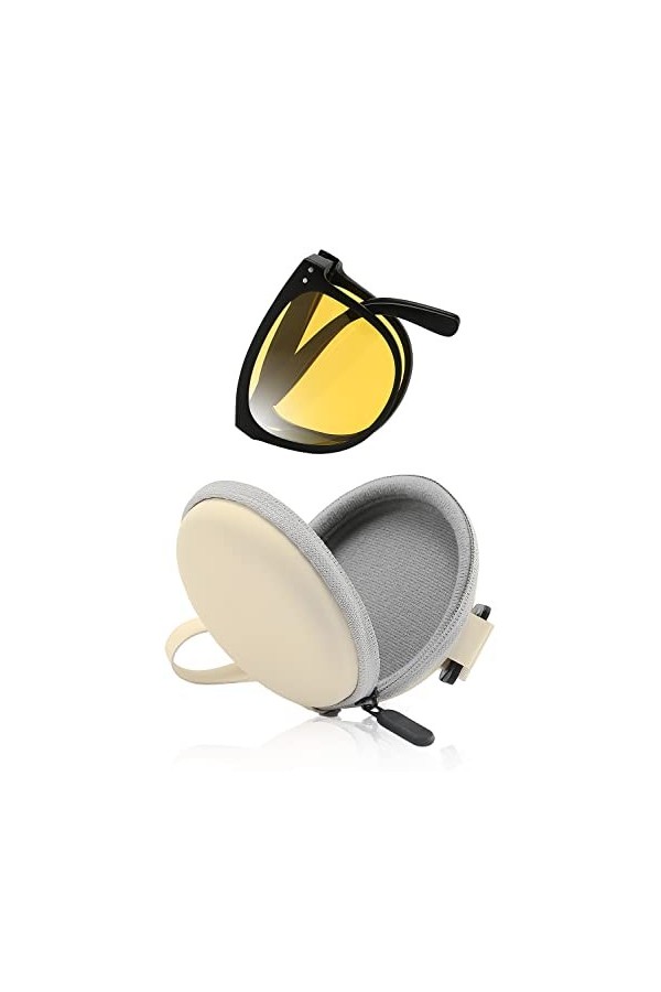 Dollger lunettes de soleil pliables polarisées surdimensionnées lunettes de soleil carrées femmes grandes lunettes TR90 cadre