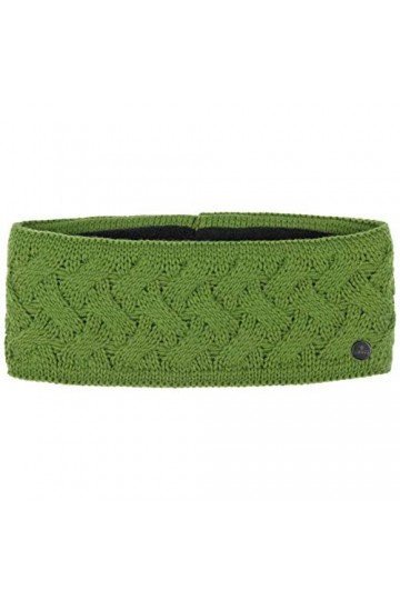 LIERYS Fauske Bandeau pour femme avec laine vierge 55-60 cm – Fabriqué en Allemagne – 10,5 cm de large – Doublure intérieure 