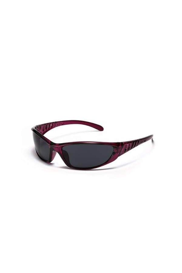 MUTYNE Lunettes de soleil de sport pour femmes et hommes, montures galvanisées creuses à la mode, lunettes ovales UV400, viol