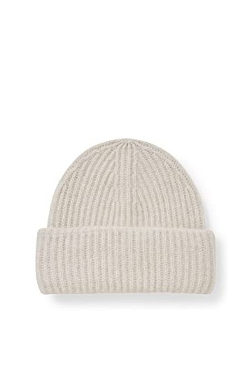 C&A Bonnet Rond Femmes Beige Clair 1 Taille