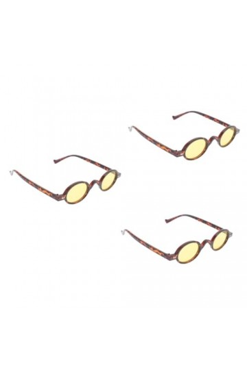 Abaodam 3 Paires Lunettes De Soleil Vintage Lunettes De Mode Pour Femmes Lunettes Des Années 70 Lunettes De Soleil Femme Verr