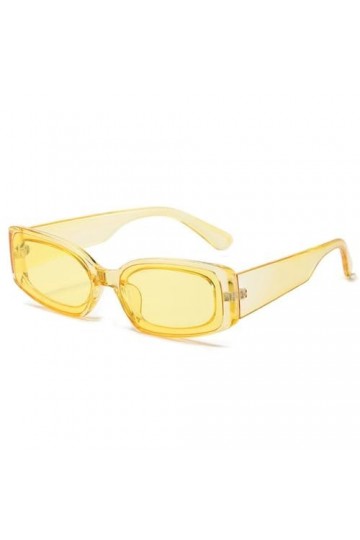 MUTYNE Petites Lunettes de Soleil carrées Femmes rétro œil de Chat Lunettes de Soleil Femme colorées Femmes Lunettes UV400, J