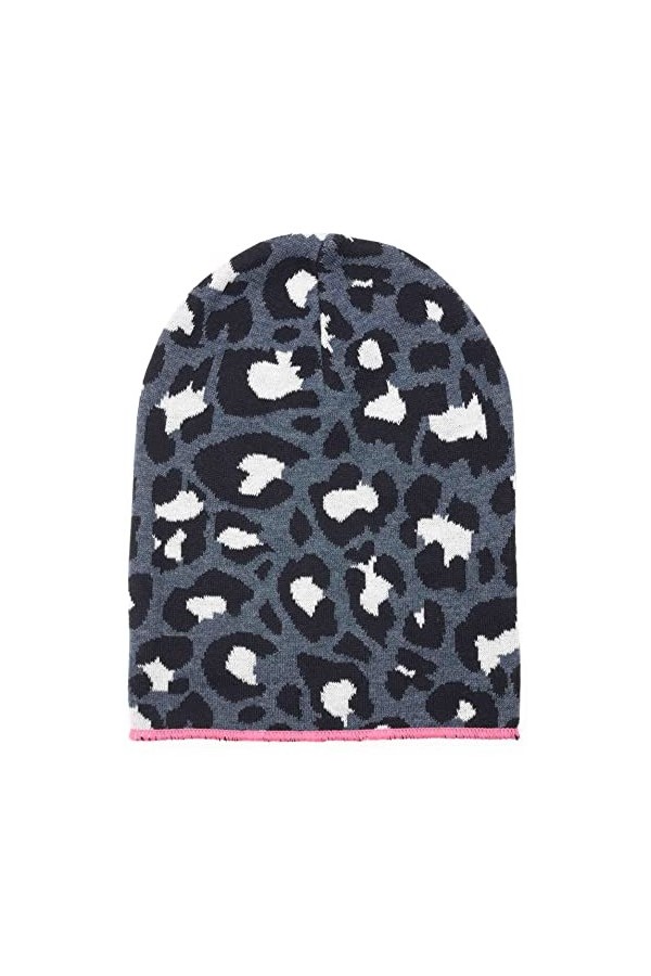 Zwillingsherz Bonnet Slouch avec coton Bonnet tricoté de qualité supérieure avec design Leo pour femme, fille, garçon 2020 Ta