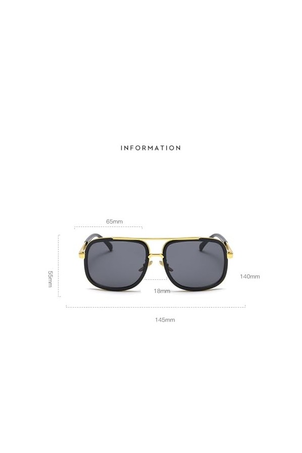 QQLADY Lunettes De Soleil Pour Hommes Et Femmes, Lunettes De Soleil Européennes Et Américaines, Lunettes De Soleil Personnali