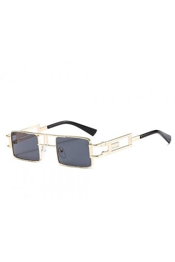 QQLADY Lunettes De Soleil Pour Femmes, Lunettes De Soleil À Monture Carrée, Lunettes De Soleil Punk, Lunettes De Soleil De St