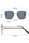 QQLADY Lunettes De Soleil Polyvalentes Pour Hommes Et Femmes, Lunettes De Soleil À Monture Carrée, Lunettes De Soleil Polyval