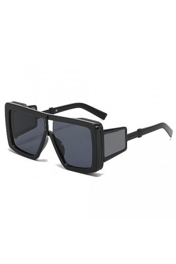 QQLADY Lunettes De Soleil Pour Femmes, Lunettes De Soleil À Grande Monture, Lunettes De Soleil Tendance Européennes Et Améric