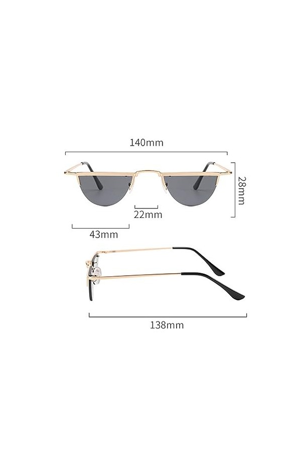 QQLADY Lunettes De Soleil Pour Hommes Et Femmes, Lunettes De Soleil Statement Infinity, Lunettes De Soleil De Fête Ou De Voya