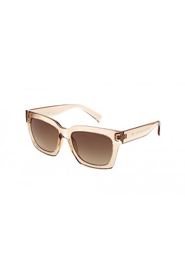 Basley Lunettes de Soleil pour Femme 8329-a-01, Beige Transparent, Taille Unique