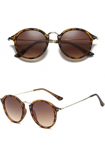 DIPISO des Lunettes de Soleil, Lunettes de Soleil Rondes Lunettes de Soleil for Femmes Lunettes de Soleil for Femmes/Hommes V