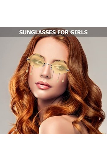 TENDYCOCO 2 Pièces Lunettes De Soleil Accessoires De Fête DHalloween Lunettes De Soleil Pour Enfants Lunettes En Forme De Nu