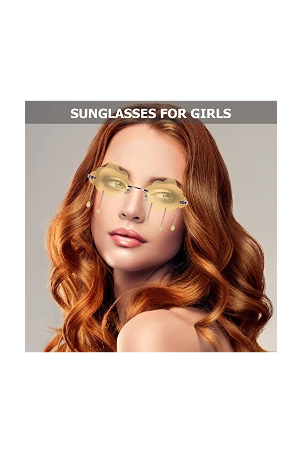 TENDYCOCO 2 Pièces Lunettes De Soleil Accessoires De Fête DHalloween Lunettes De Soleil Pour Enfants Lunettes En Forme De Nu