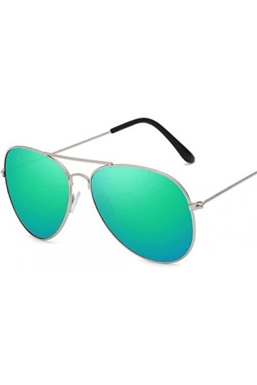 DIPISO des Lunettes de Soleil, Conduite Femmes Lunettes De Soleil Hommes Shopping Street Beat Mirror Couleur : Gris, Taille 