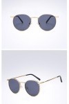 QQLADY Lunettes De Soleil Pour Hommes Et Femmes, Lunettes De Soleil Rondes, Style Simple, Lunettes De Soleil À La Mode Et Pol