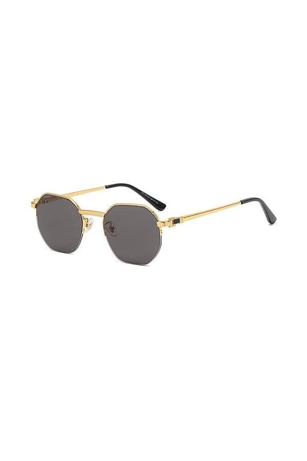 QQLADY Lunettes De Soleil Pour Hommes Et Femmes, Lunettes De Soleil Européennes Et Américaines, Lunettes De Soleil Rétro, Lun