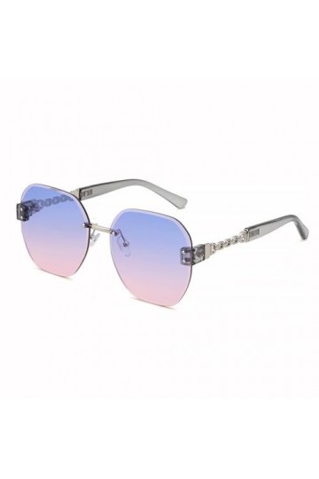 QQLADY Lunettes De Soleil Pour Femmes, Design Sans Monture, Lunettes De Soleil Polyvalentes, Adaptées Aux Fêtes Et Aux Voyage