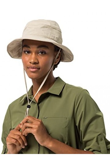 Jack Wolfskin Wingtip Hat W Chapeau de Soleil Femme, White Pepper, Taille M
