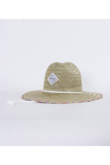 Hurley W Diamond Straw Hat Chapeau de Soleil, Magic Ember, Taille Unique Femme