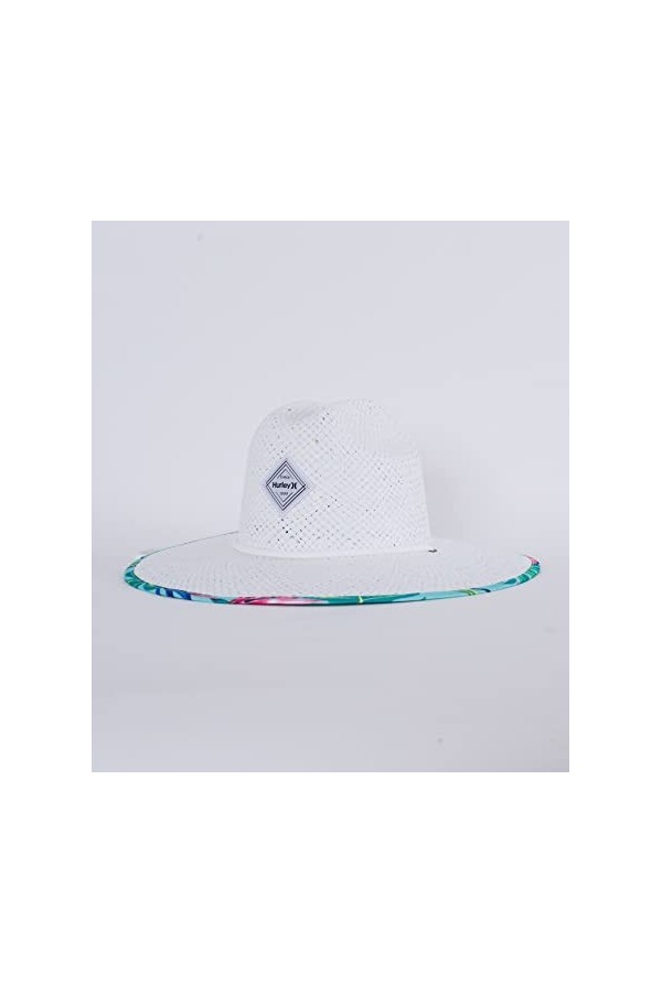 Hurley W Diamond Straw Hat Chapeau de Soleil, Magic Ember, Taille Unique Femme