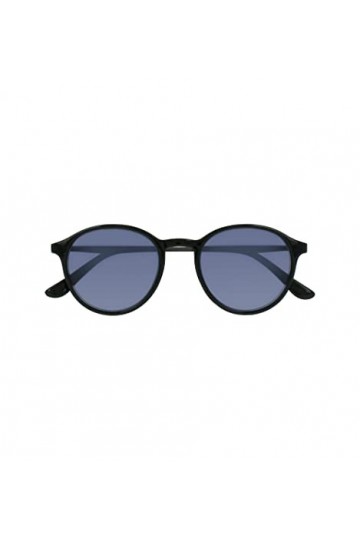 SILAC - Lunettes solaires de lecture - Sol Black Metal 7650 Black - Pour femmes et hommes - Protection UV400 - Verres ovales 