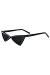 WHSS Sunglasses Nouveau Triangle Frontière Lunettes De Soleil Polarisées Mode Triangle Lunettes Femme Plaque Rétro Cat Eye Lu
