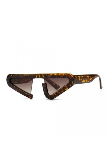 MUTYNE Rétro Vintage Noir Triangle Cat Eye Lunettes de Soleil Femmes Hommes Mode Lunettes de Soleil à la Mode Hip Hop Uv400 L