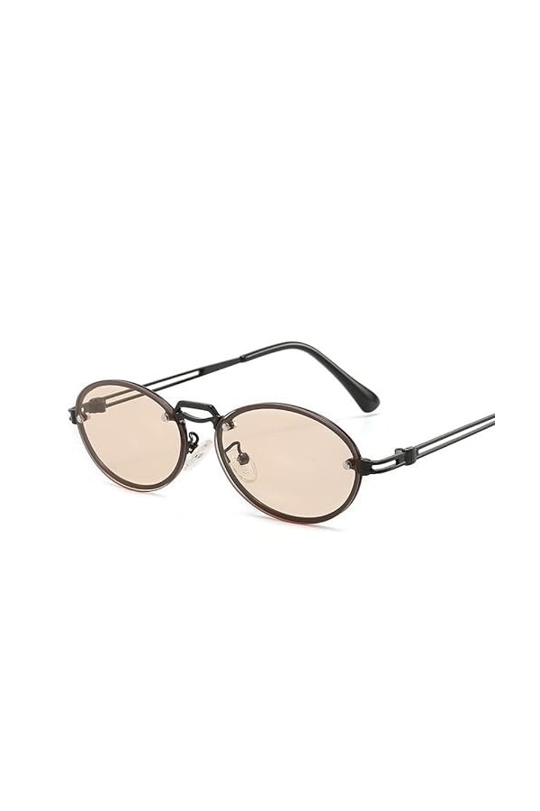 EkeNoz Lunettes de soleil ovales for photos de plage, vacances en plein air, for hommes et femmes, lunettes de soleil de Spor