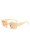 Lunettes de soleil polygonales de vacances en plein air for hommes et femmes, lunettes de soleil de Sport de banlieue tendanc