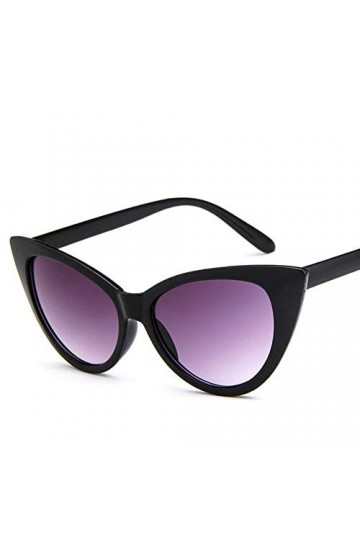 YIERJIU Lunettes Lunettes de Soleil Mode Oeil de Chat Femmes Marque Designer Lunettes de Soleil Vintage Femmes Dames Lunettes