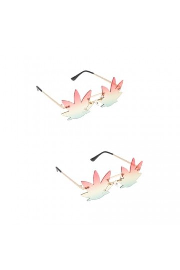 Adorainbow 2 Pièces Lunettes De Soleil Irrégulières Lunettes Irrégulières Lunettes De Soleil Tendance Pour Femmes Lunettes De