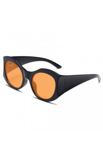 MUTYNE Lunettes de Soleil Oeil de Chat de Luxe Femmes Rétro Vintage Lunettes de Soleil Hommes Noir Uv400 Nuances Mode Classiq