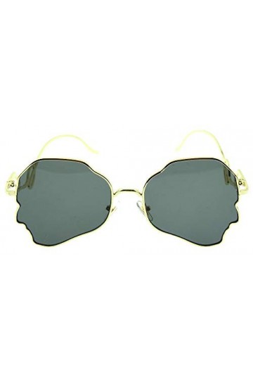 Lunettes de soleil femme irrégulières - asymétriques - vintage - rétro - steampunk - fille - idée cadeau originale - monture 