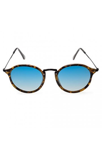 Contacta Dakar Sole Demi Lentille bleue - Lunettes de soleil avec verres polarisés - Lentille Vert Bleu Marron - Homme Femme 