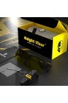 BLUPOND KNIGHT VISOR Lunettes pour la conduite de nuit - verres semi polarisée antireflets