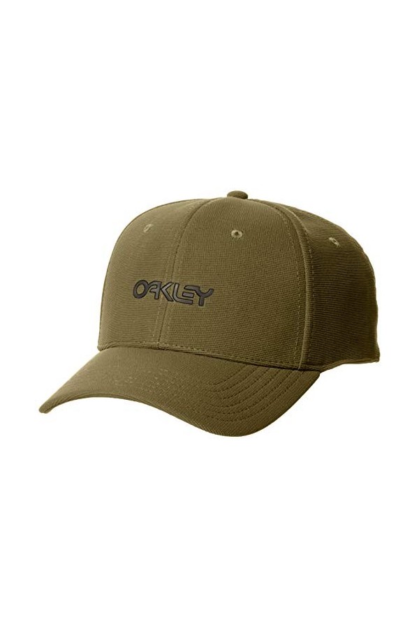 Oakley 6 Panel Hat Metallic Bonnet, Pinceau Foncé, Small/Medium Mixte