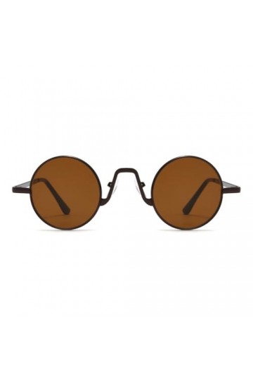 In Hip Hop Punk Lunettes de Soleil pour Hommes et Femmes Rétro Lunettes de Soleil à Monture Ronde Mode Lunettes dappareil Ph